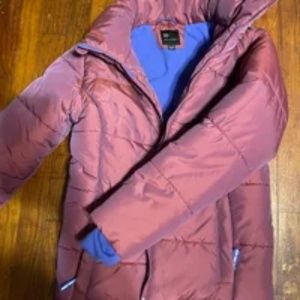 Girl’s Winter Coat Purple Blue 14/16